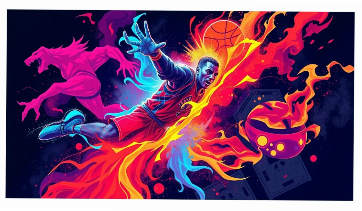 NBA火箭红色情结 示意图